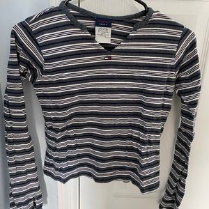 Tommy Hilfinger Cropped Long Sleeve Tee